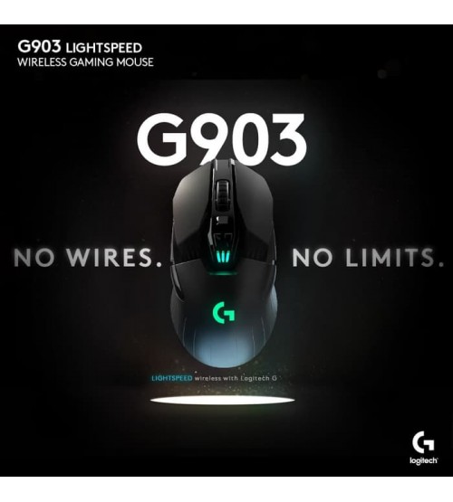 Logitech G903 HERO Lightspeed Wireless Gaming Mouse